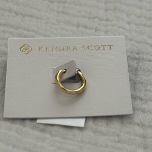 Kendra Scott Gold Hoop Earring